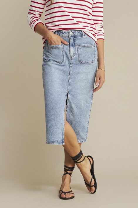 Red Button sibelle skirt front patch pockets